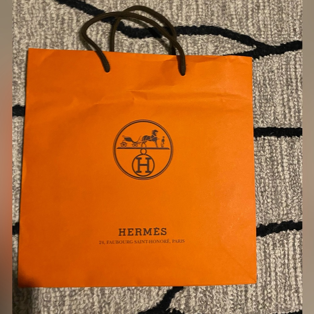 Authentic Hermès Orange Bag